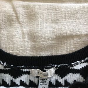 Ecote/UO patterned sweater crop top